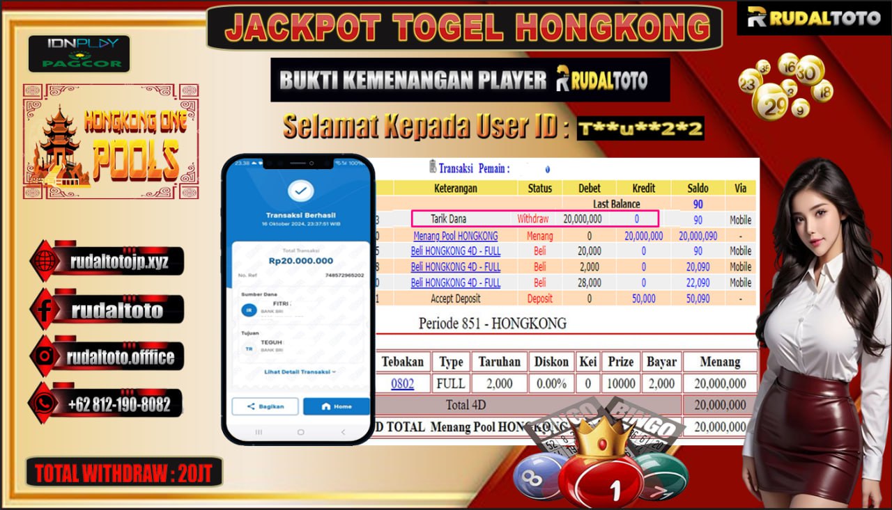 Prediksi Rudaltoto Situs Toto Togel Online